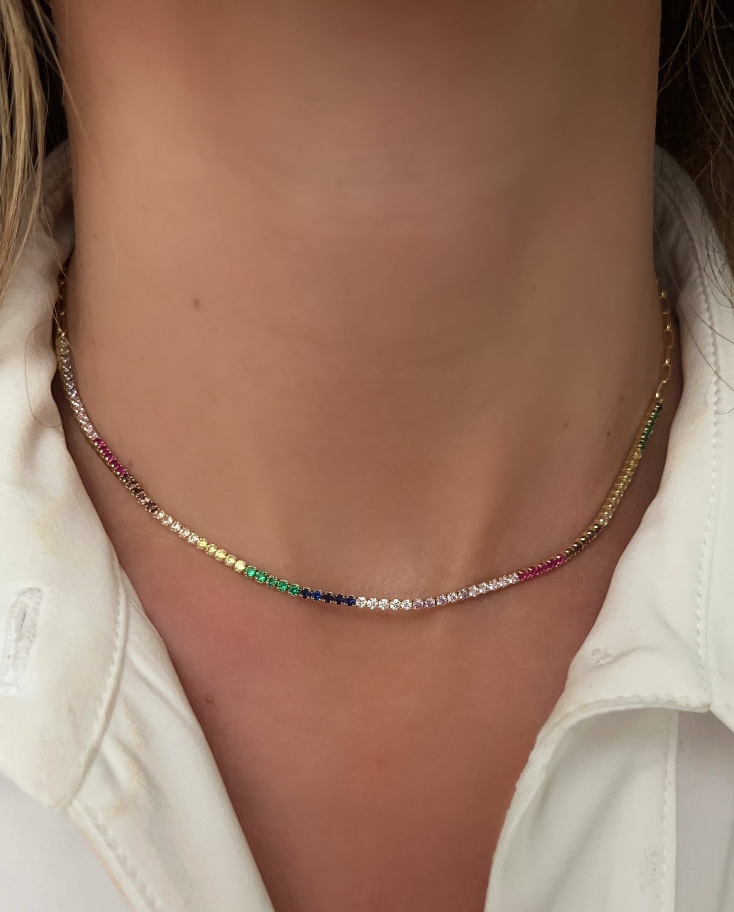 Rainbow Choker