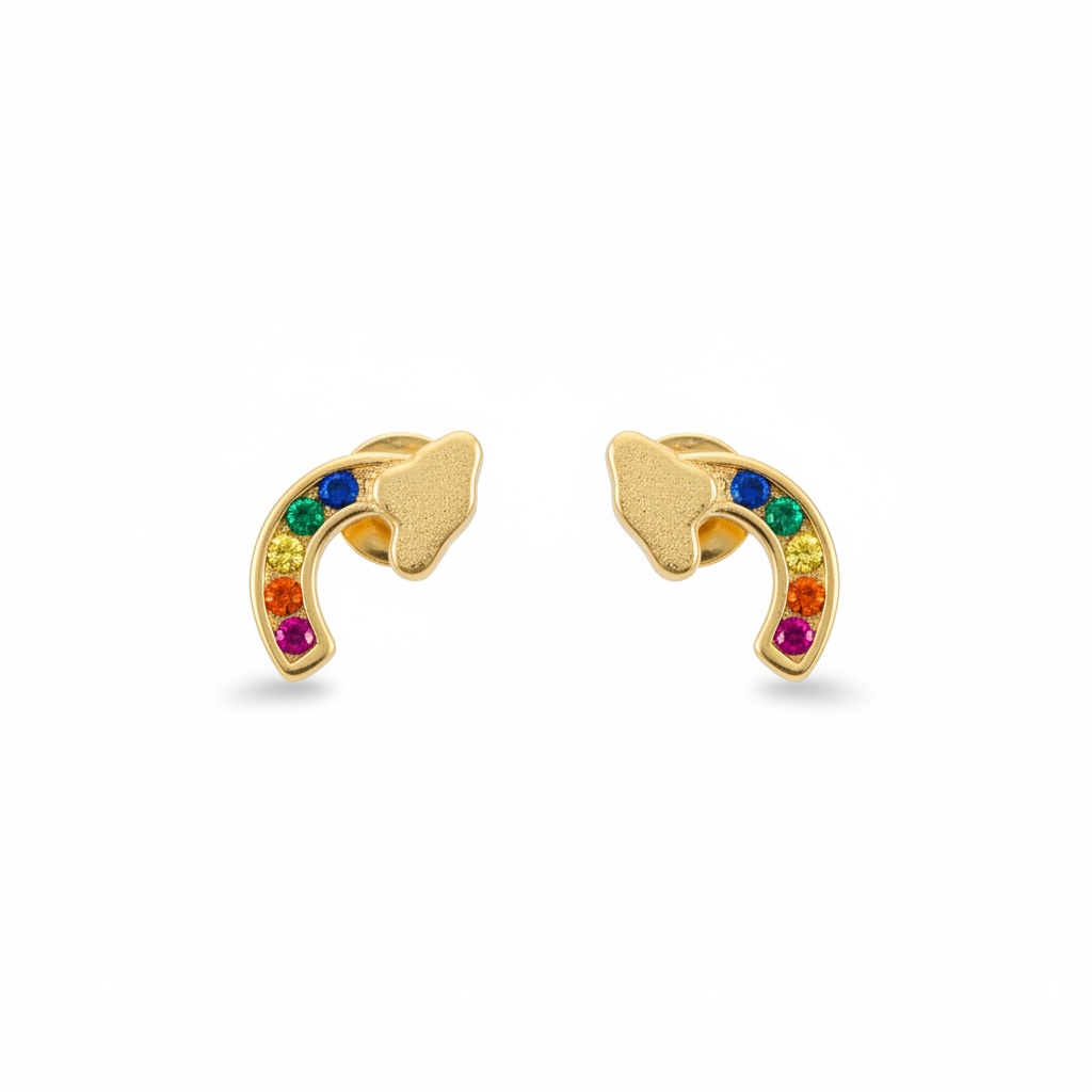 Rainbow Studs