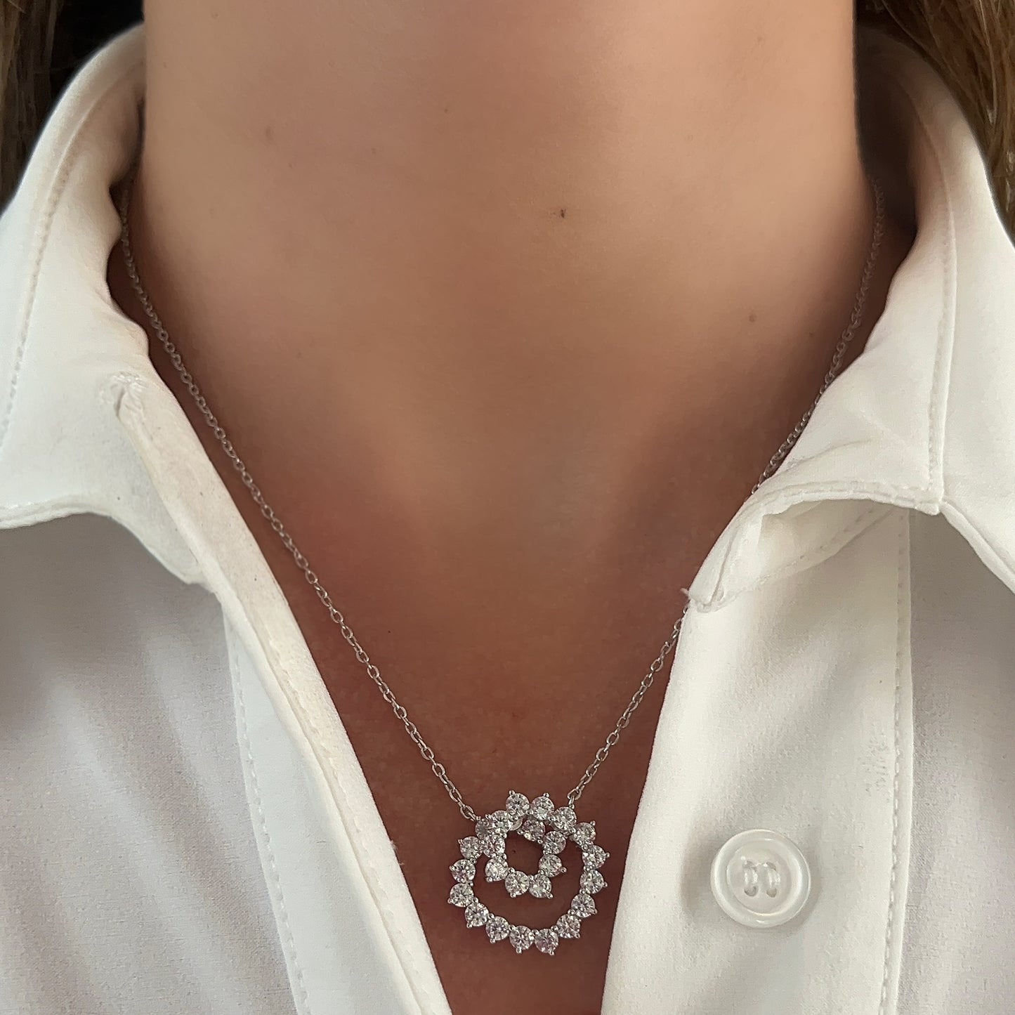 Petal Swirl Necklace