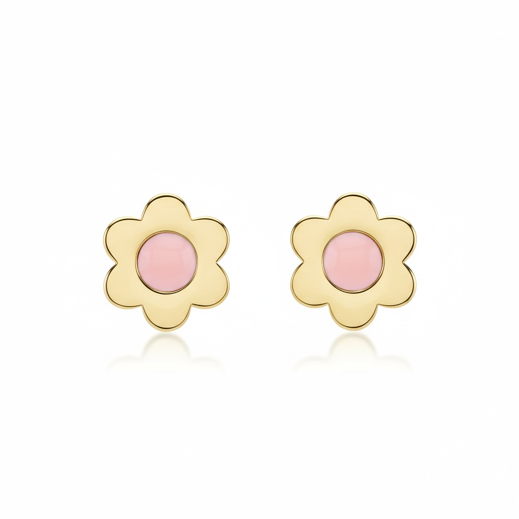 Blush Bloom Studs