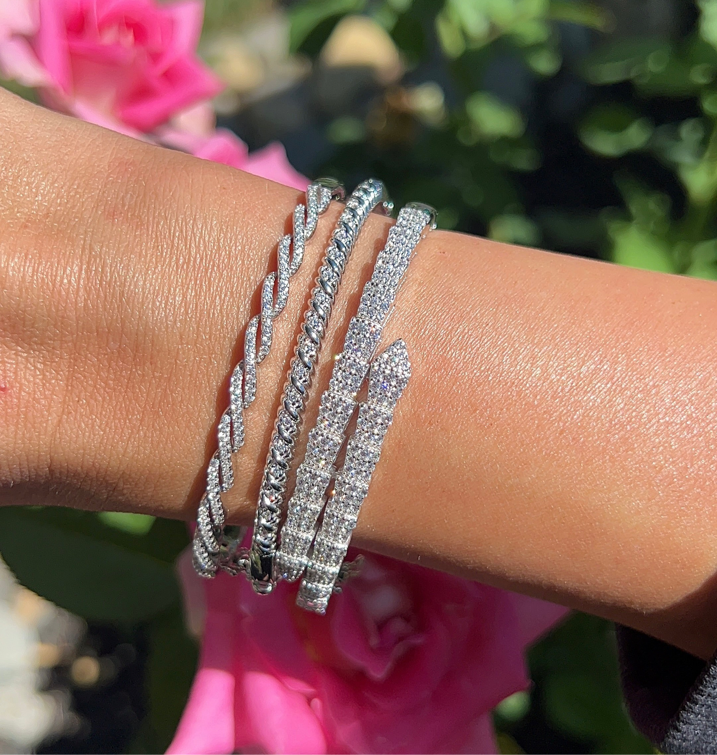 Pave Scales BangleÂ