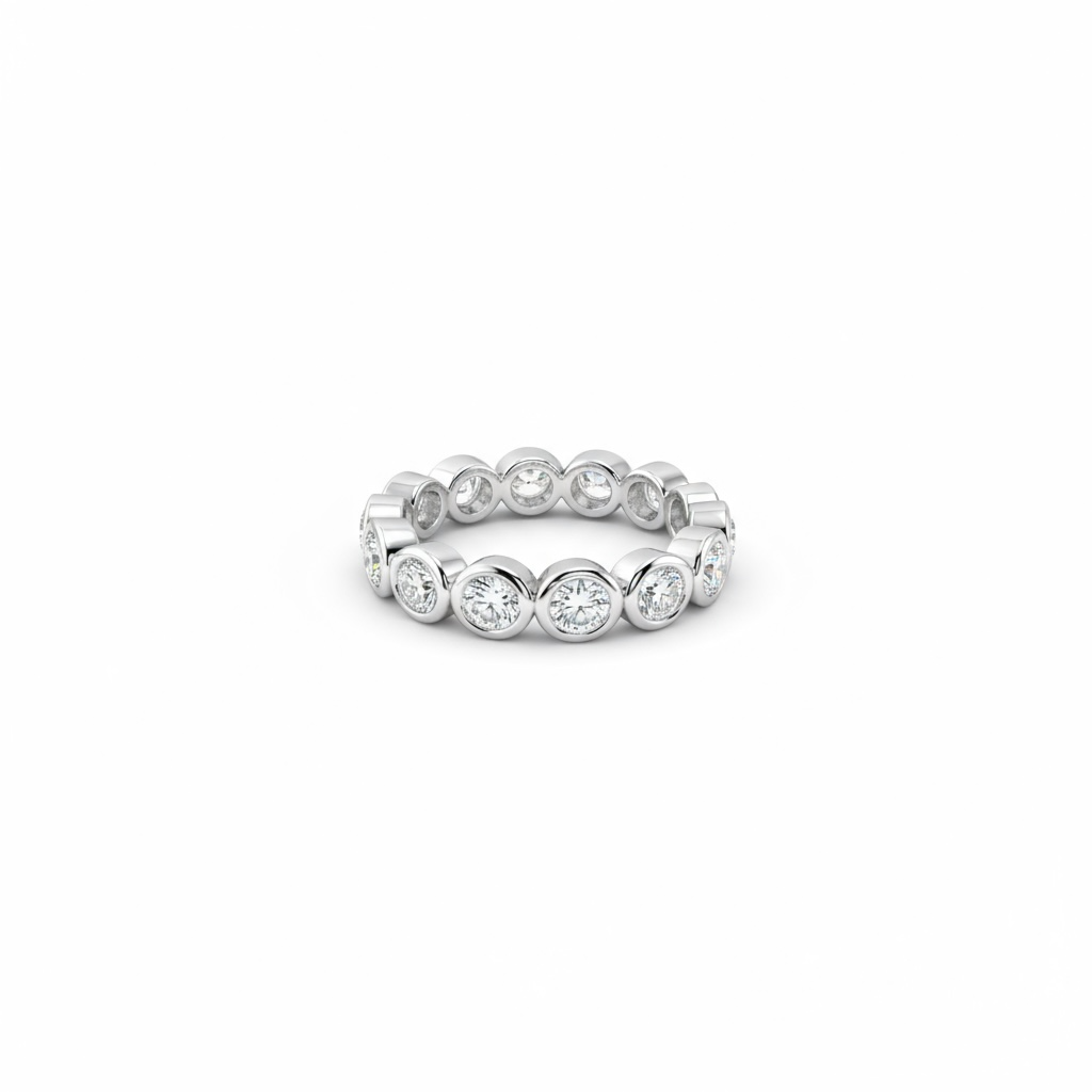 Bezel Eternity Band