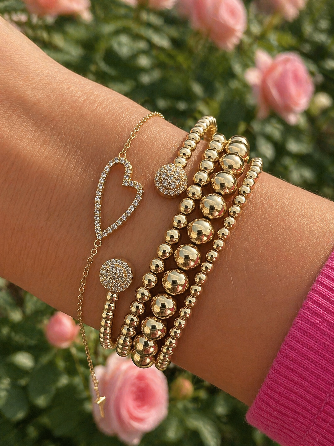 Open Heart Bracelet