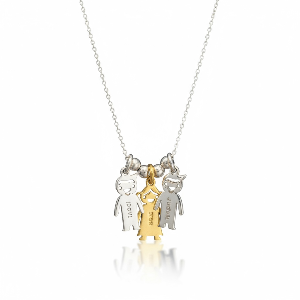 Children Charm Necklace