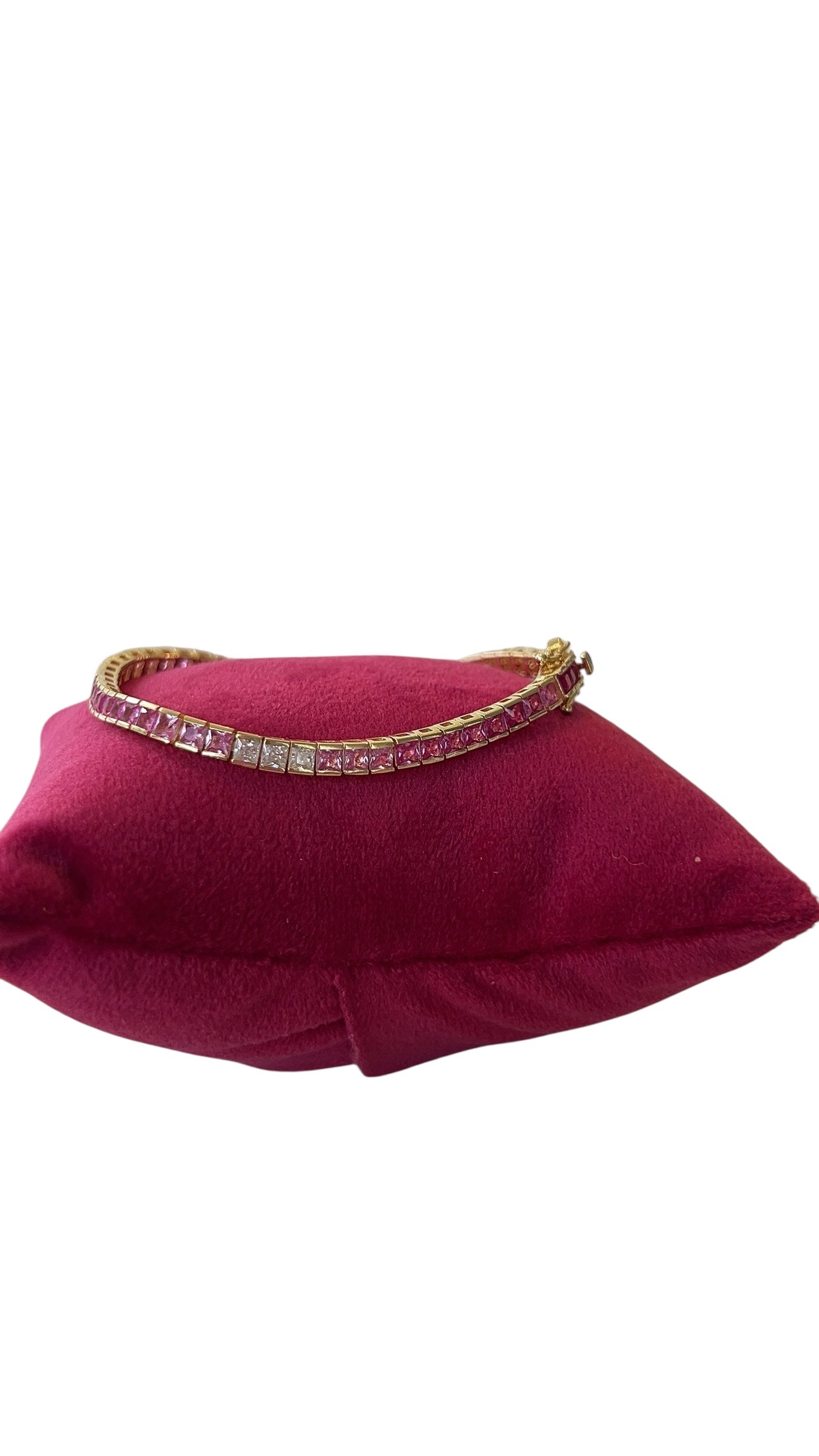Rosé Fade Tennis Bracelet