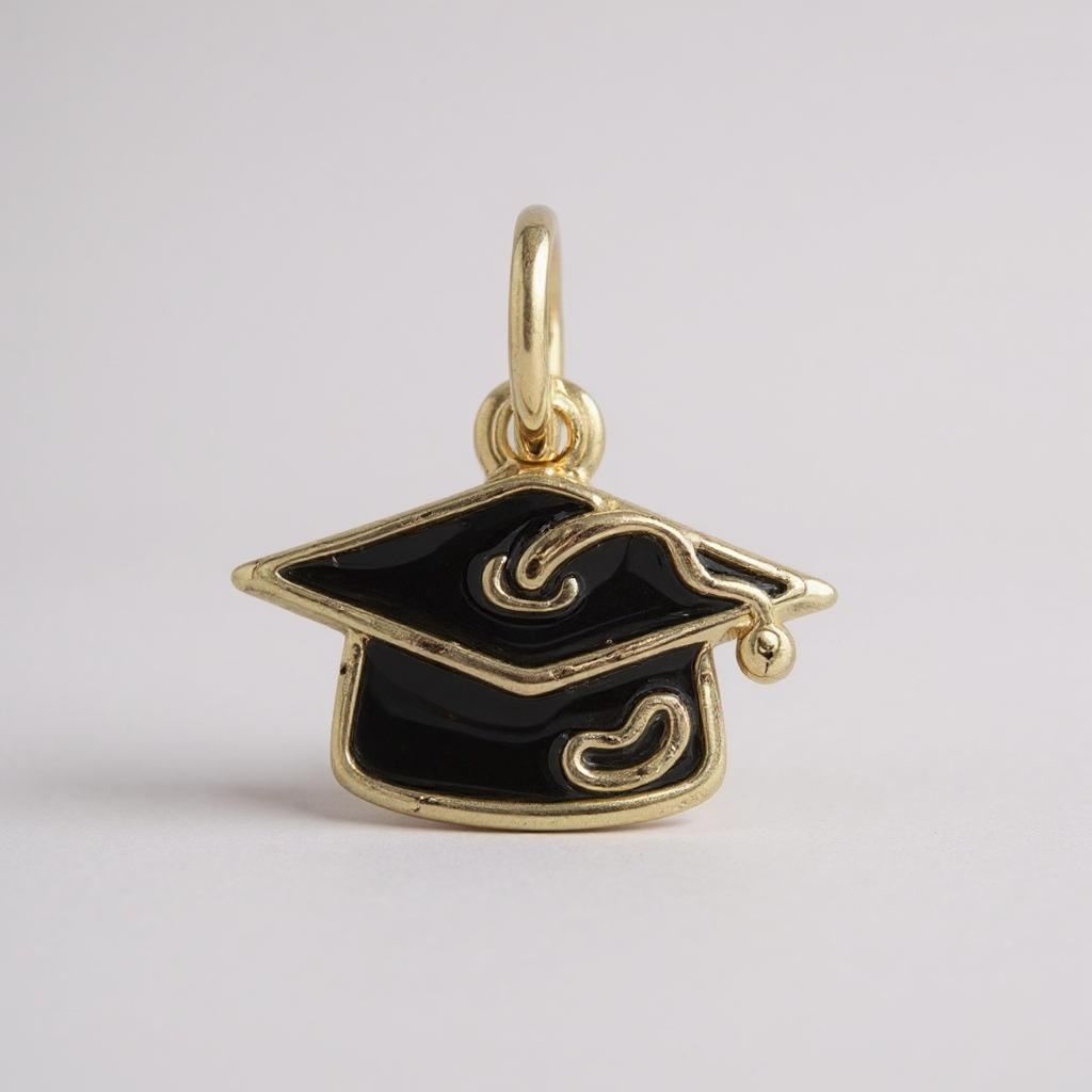 Graduation Cap Charm