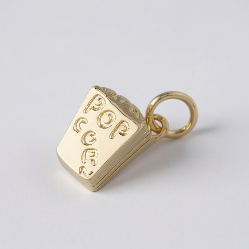 Mini Popcorn Charm