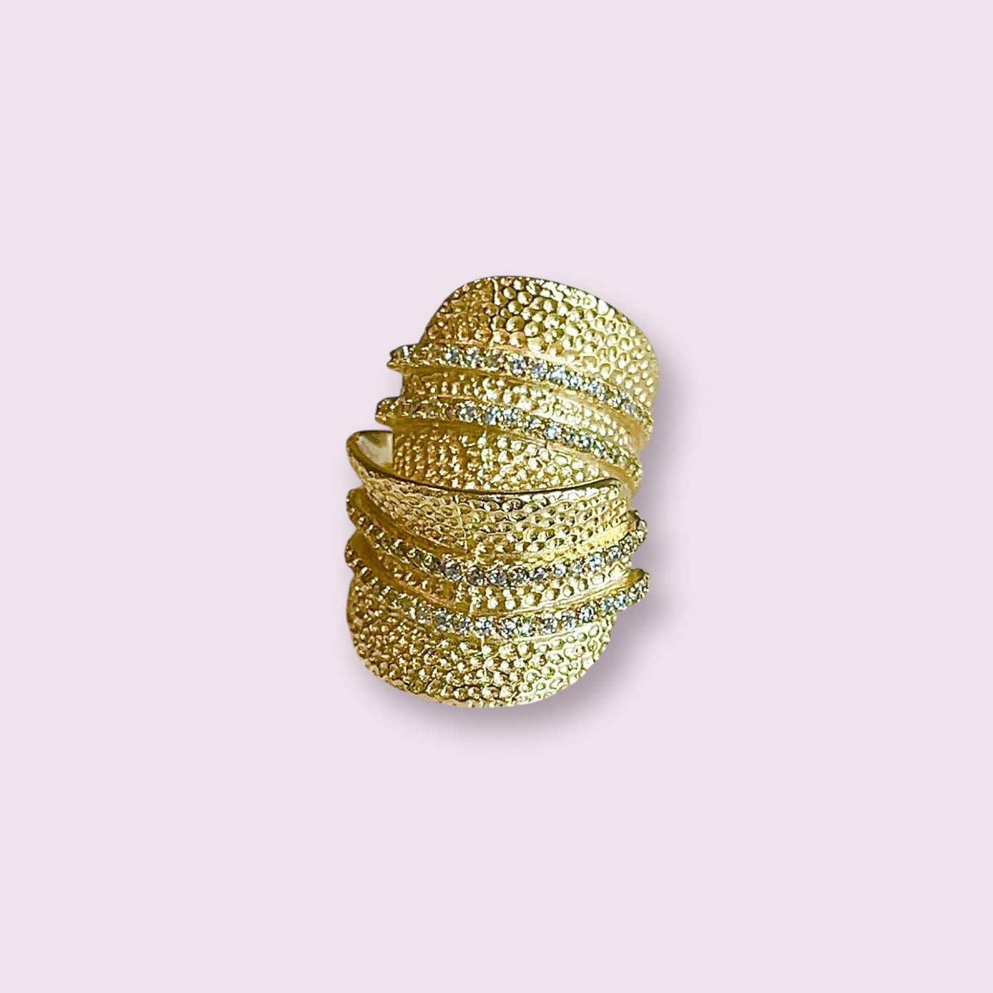 Pave Diamond Wrap Ring