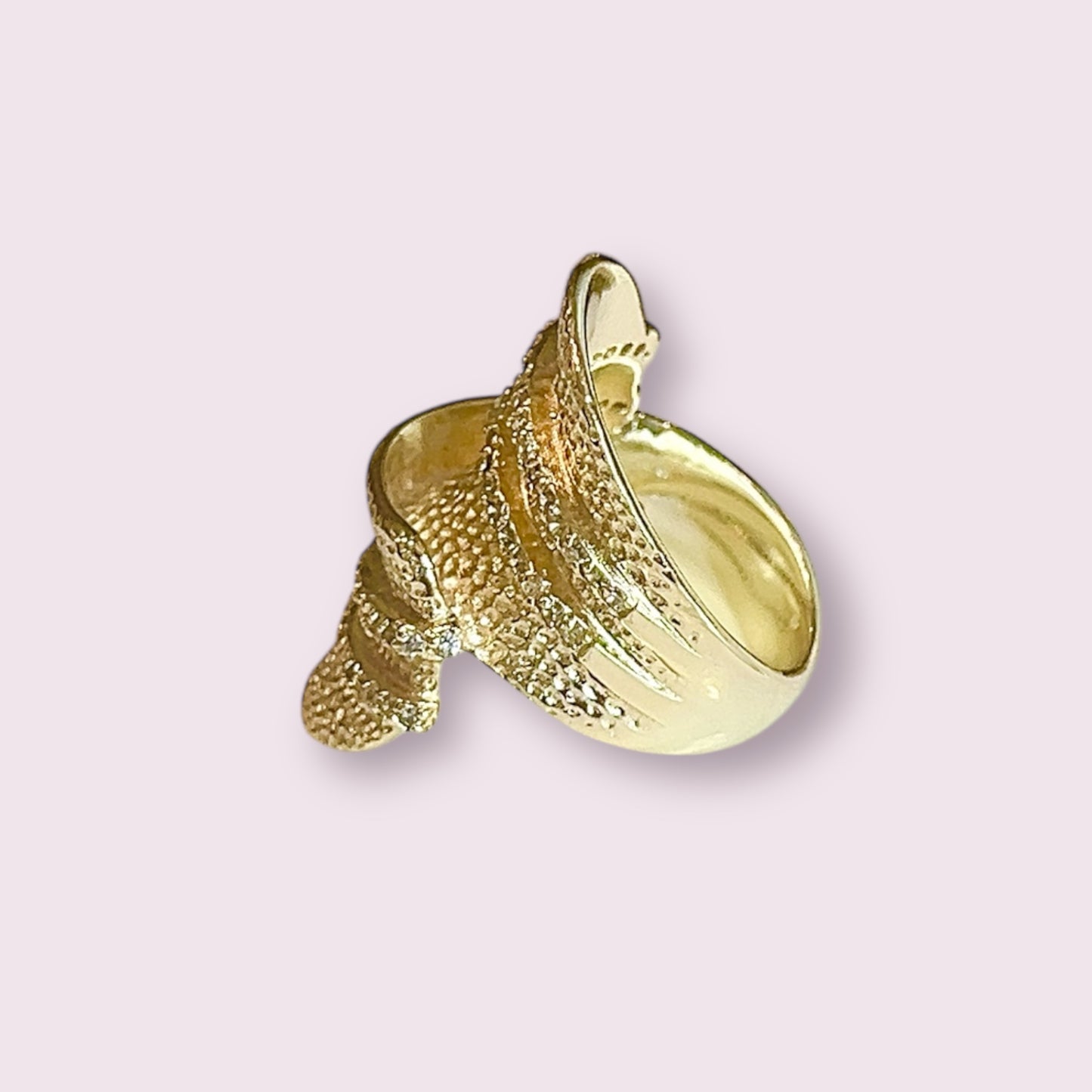 Pave Diamond Wrap Ring