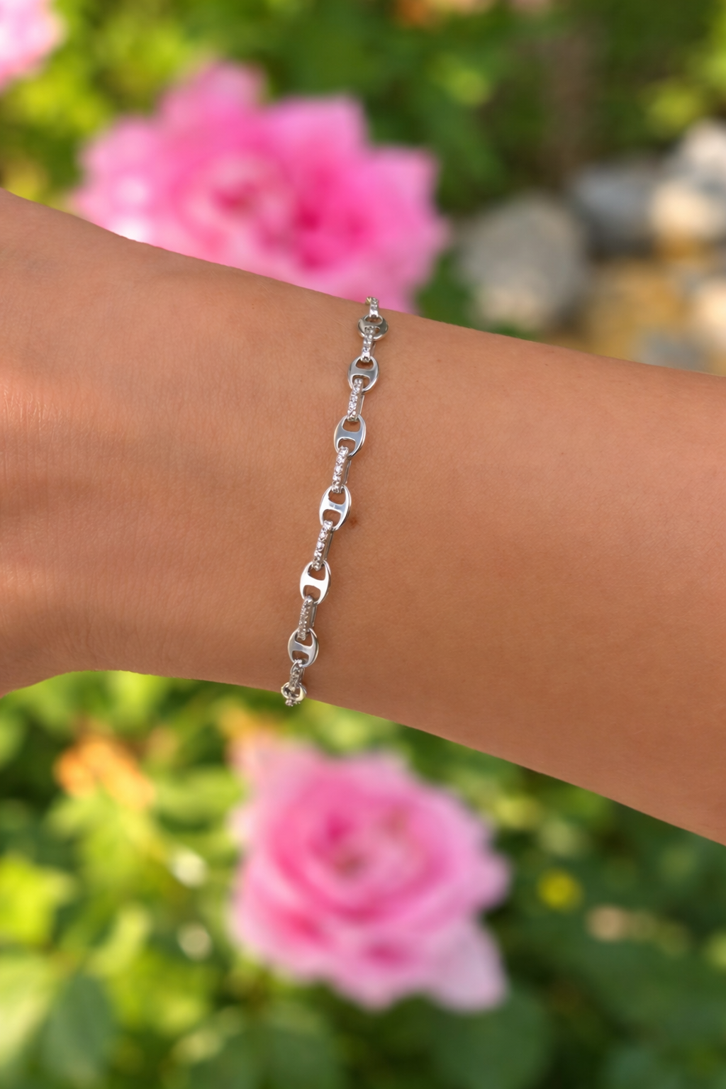 Silver Link Bracelet