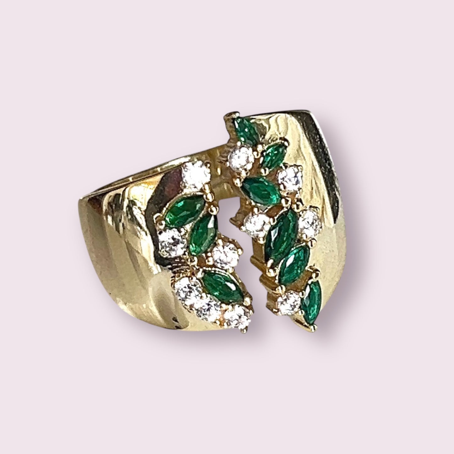 Sprinkled Gemstone Ring