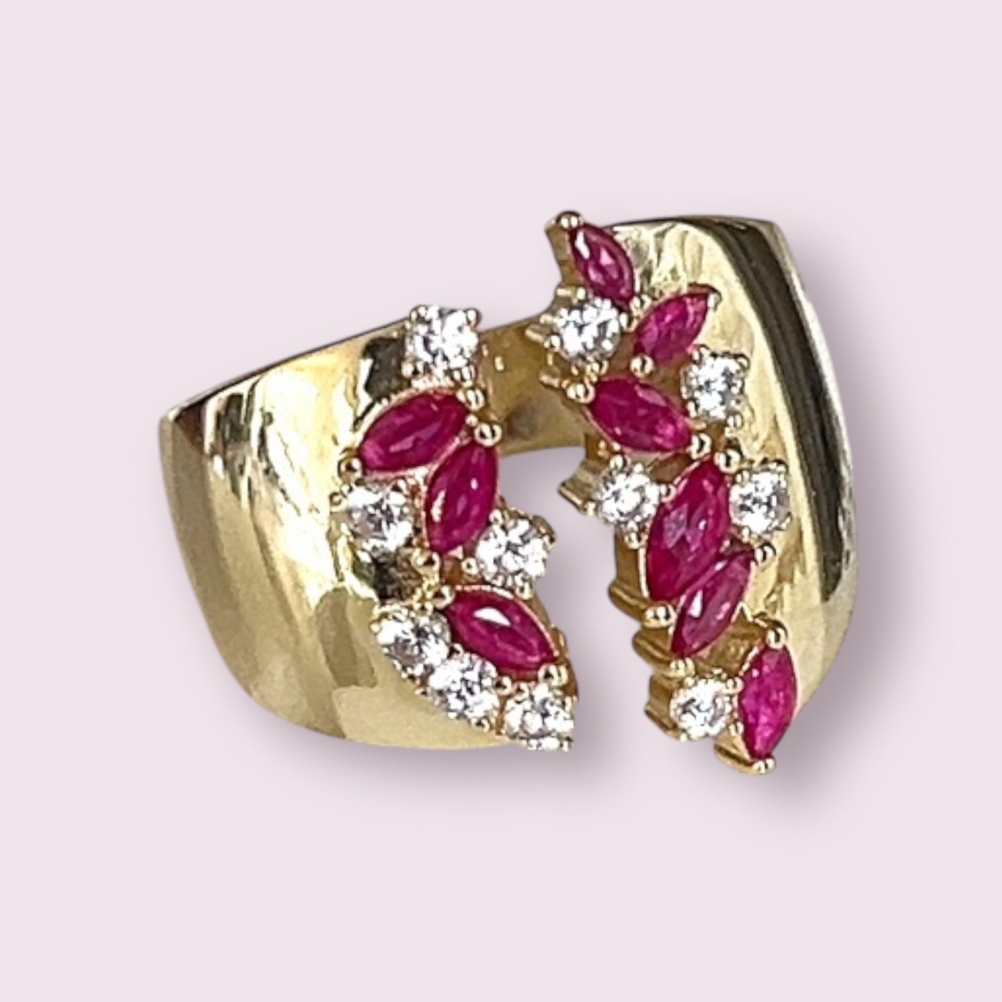Sprinkled Gemstone Ring