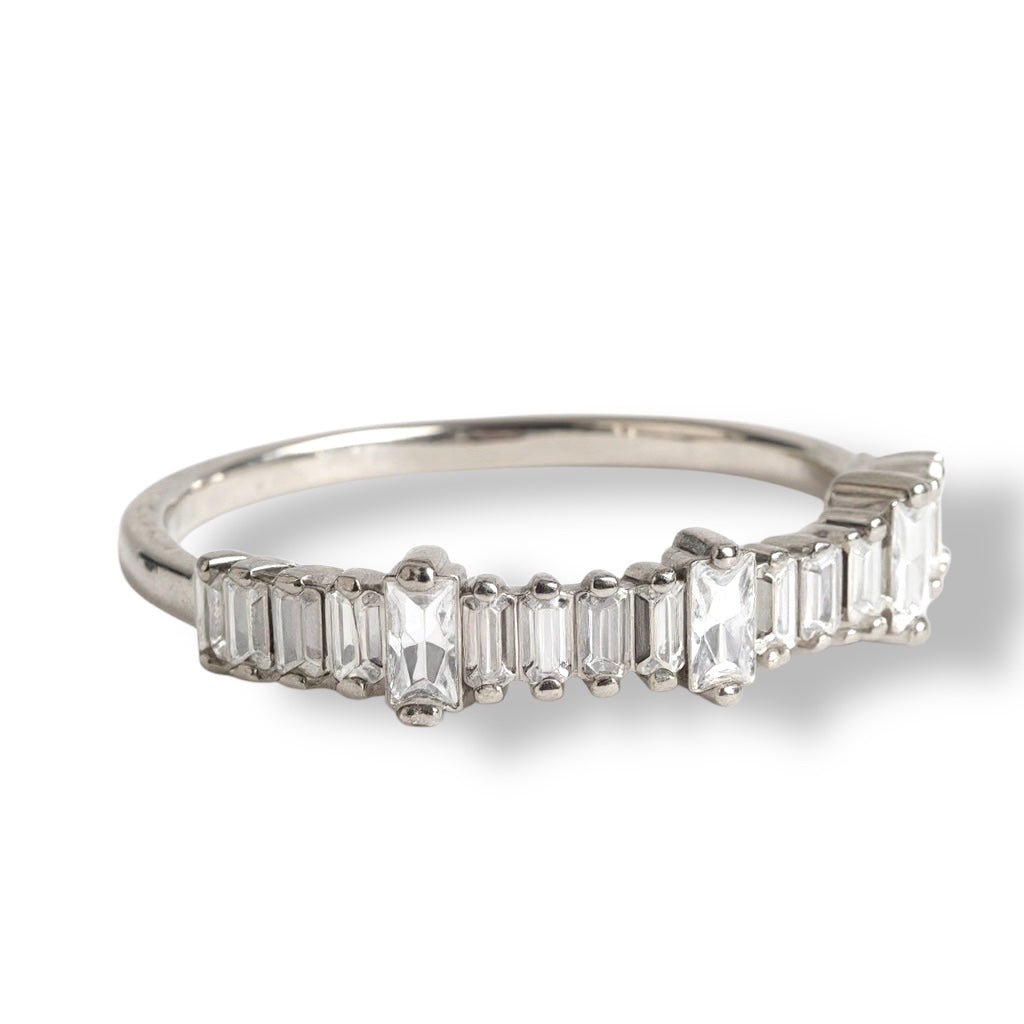 Baguette Cascade ring