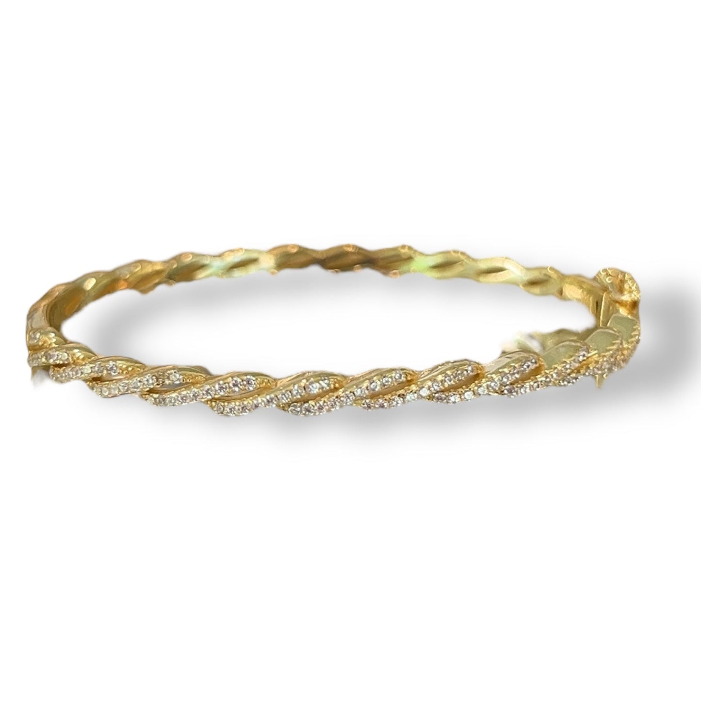 Pave Twist BangleÂ