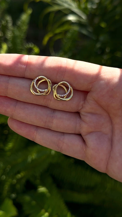 Love knot Studs 