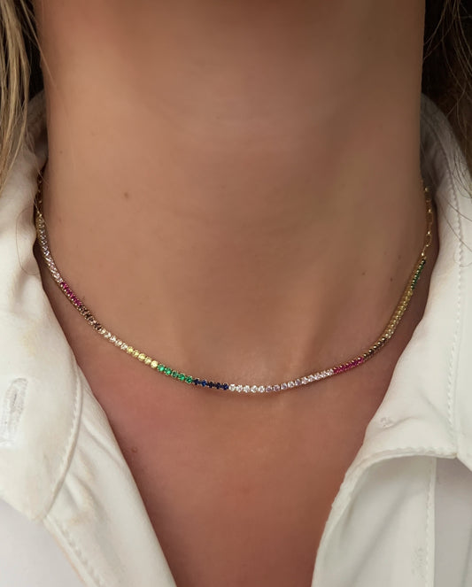 Rainbow Choker