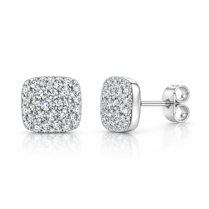 Pave Squovel Studs 