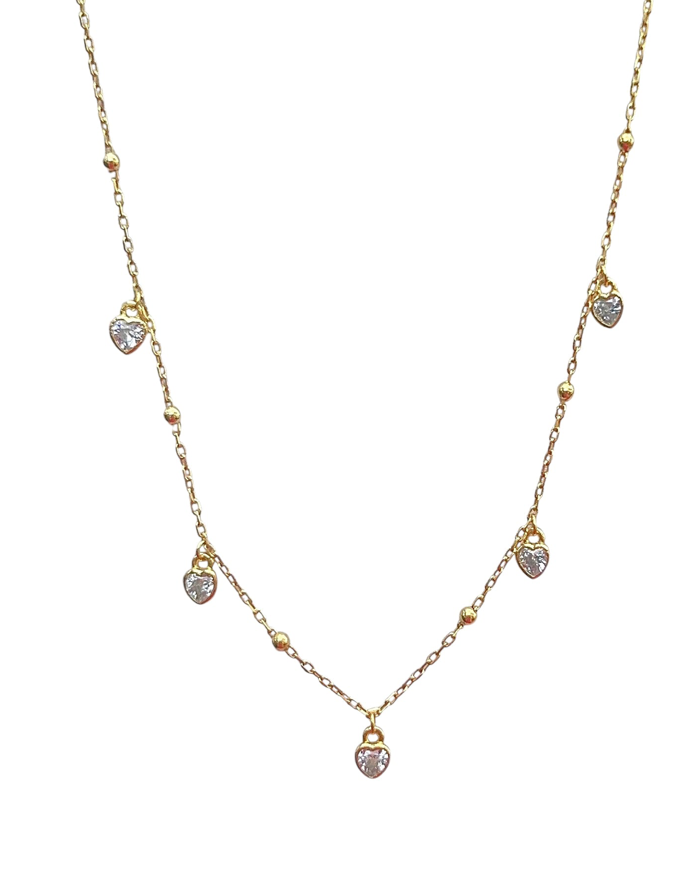 Mini Heart Drop Necklace 