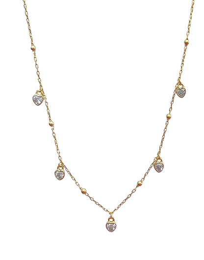Mini Heart Drop Necklace 