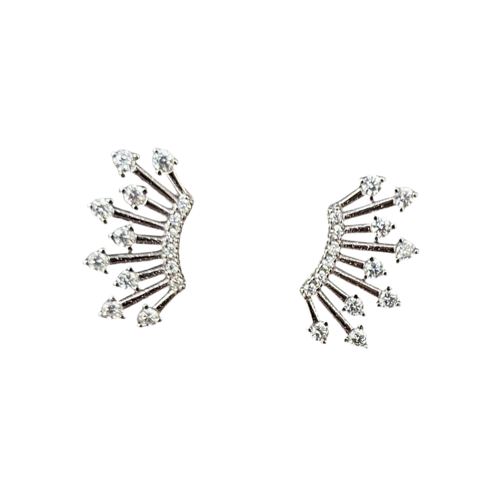 Pave Crown Studs 