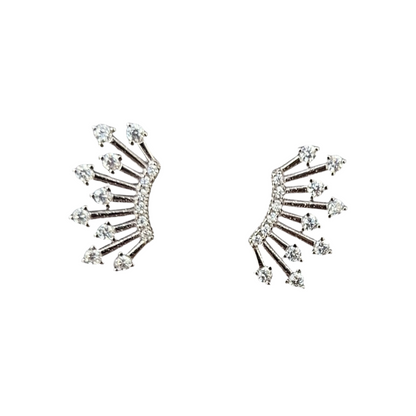 Pave Crown Studs 