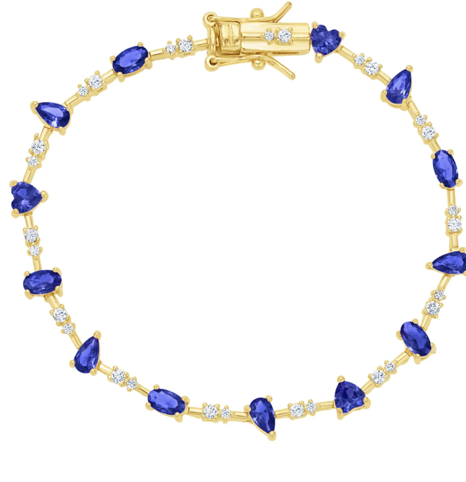 Multi Gemstone Bracelet