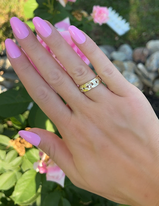 Cuban Chain Link Ring 