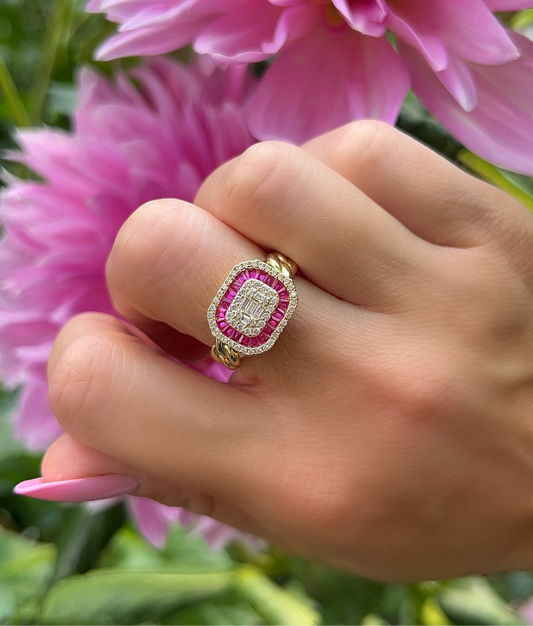 Emerald Cut Ring 