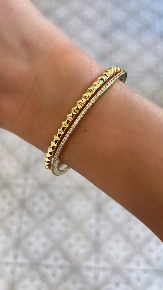 Spike and Shine Cuff 