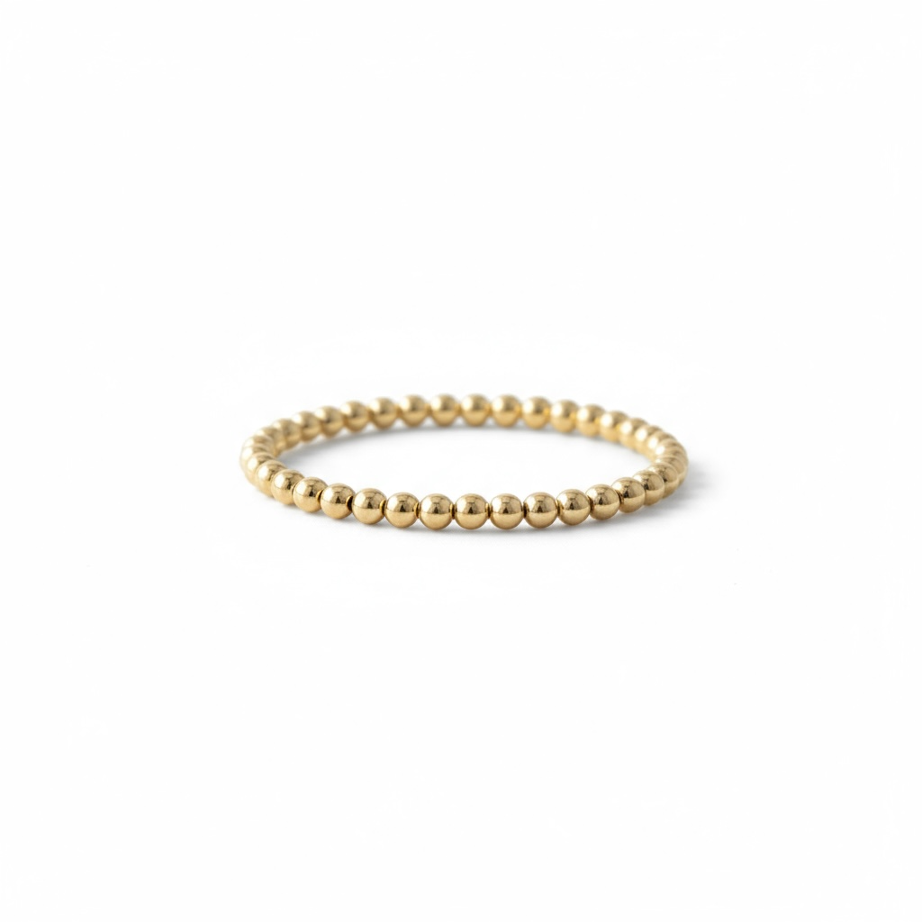 14K Gold Filled Beaded Bracelets 