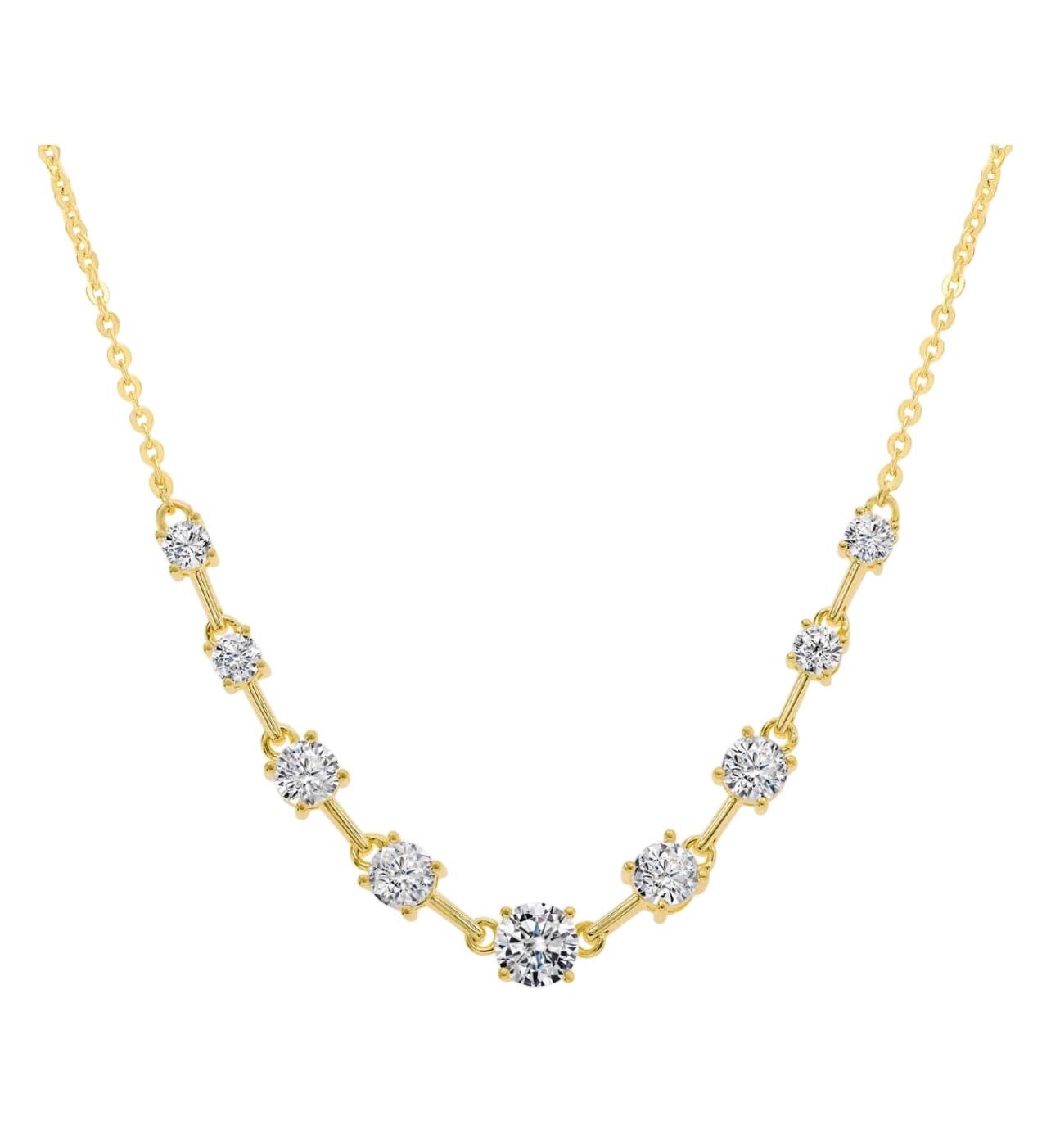 Multi Stone Necklace