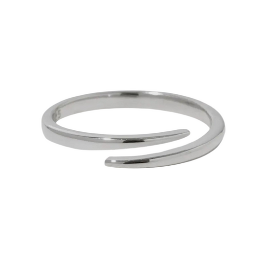 Open Spiral Ring 
