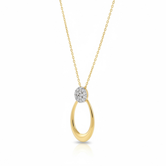 The Golden Loop Necklace 