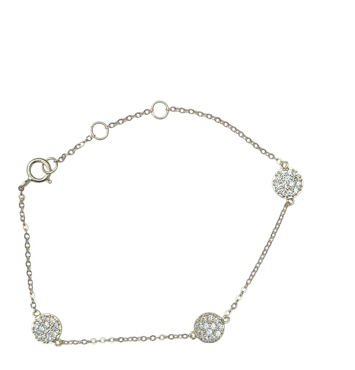 Pave Trio Bracelet