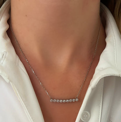 Sparkle Line Necklace 