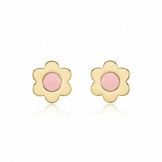 Blush Bloom Studs