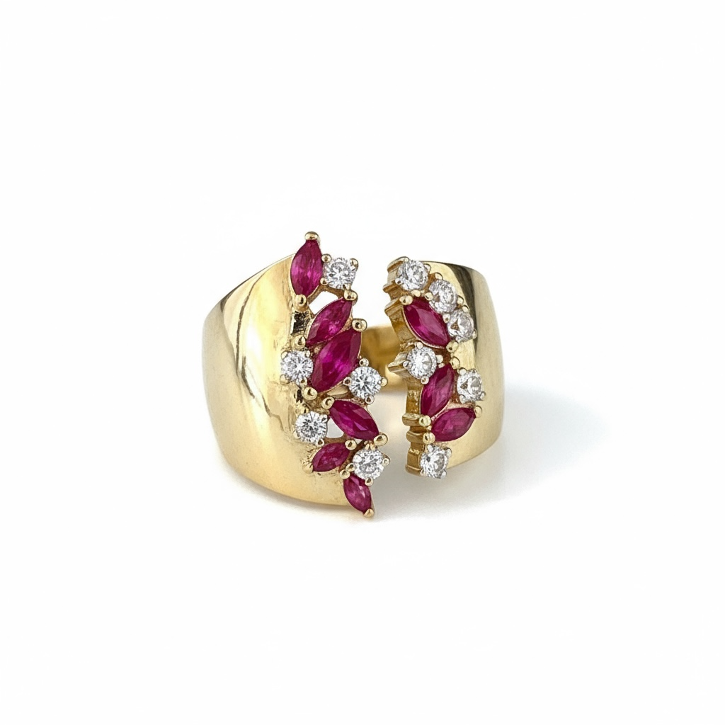 Sprinkled Gemstone Ring 