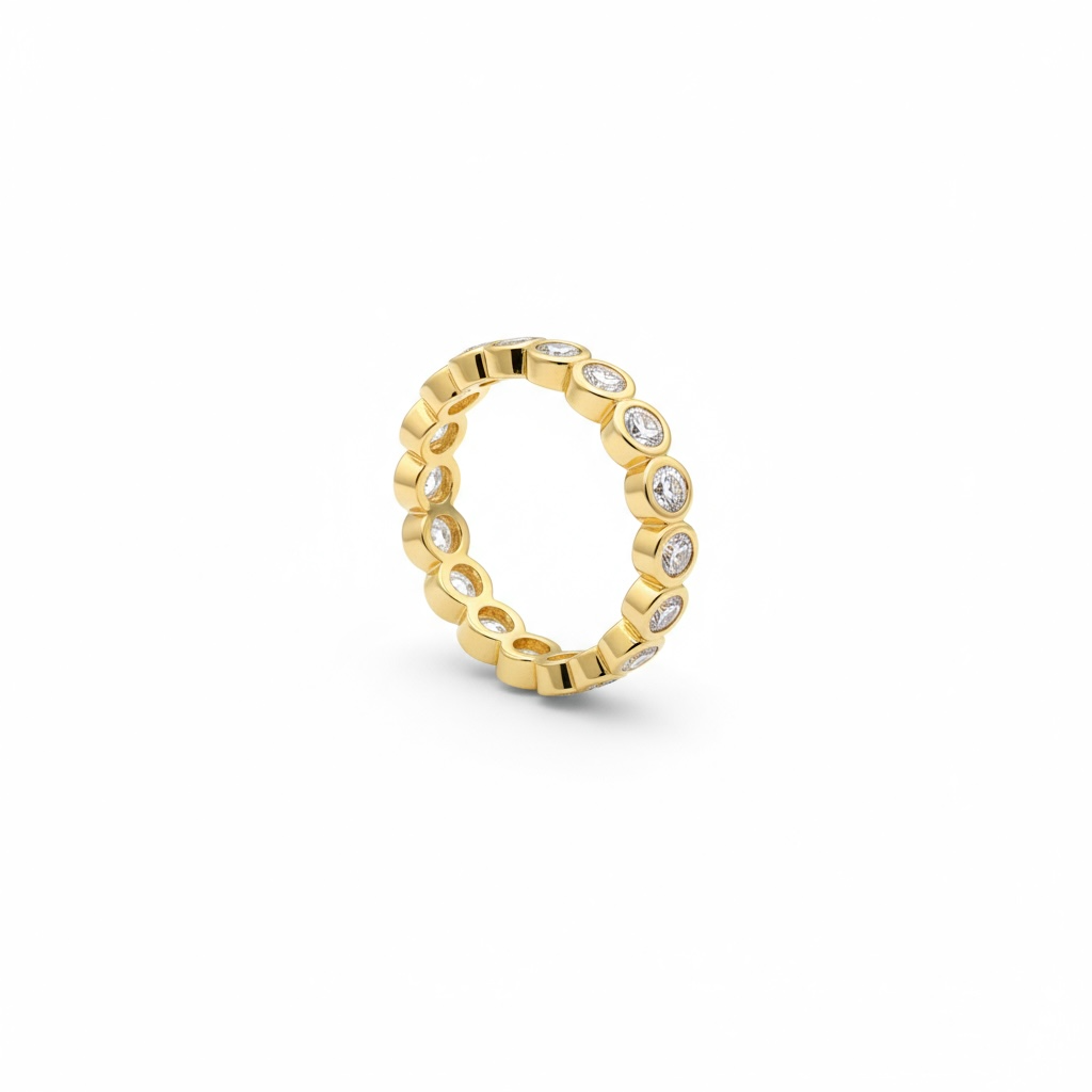 Bezel Eternity Band