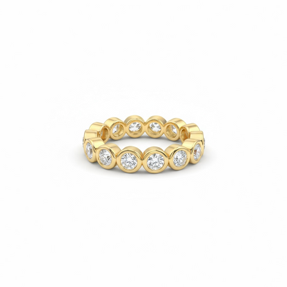 Bezel Eternity Band