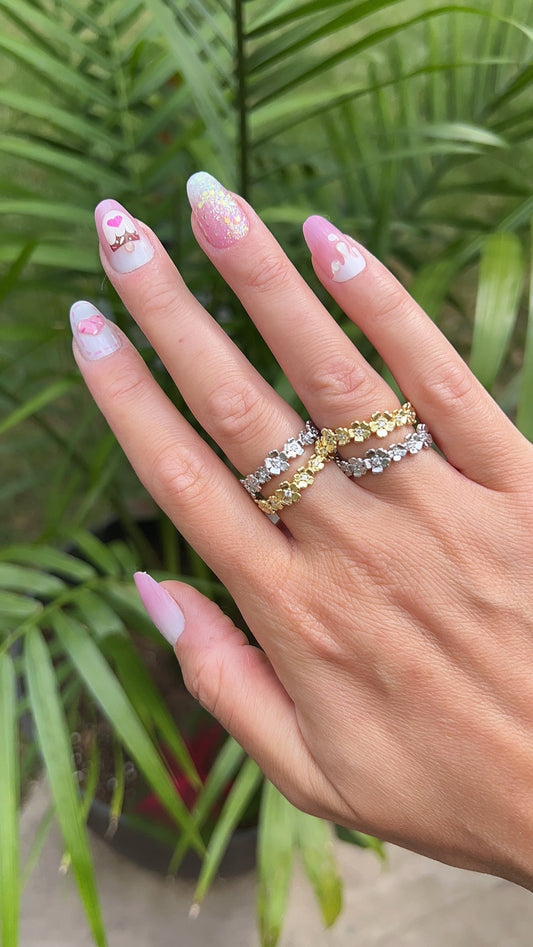 Petal Pop rings 