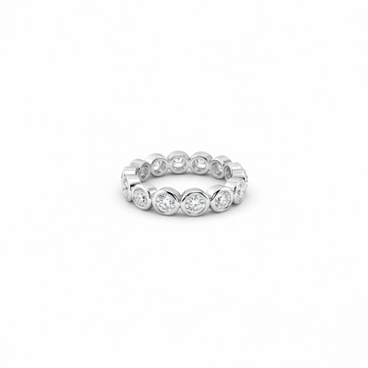 Bezel Eternity Band