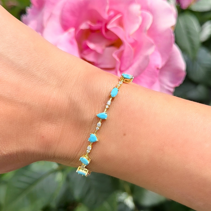 Multi Gemstone Bracelet 
