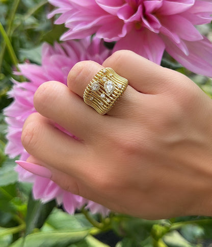 Diamond Rain Ring 