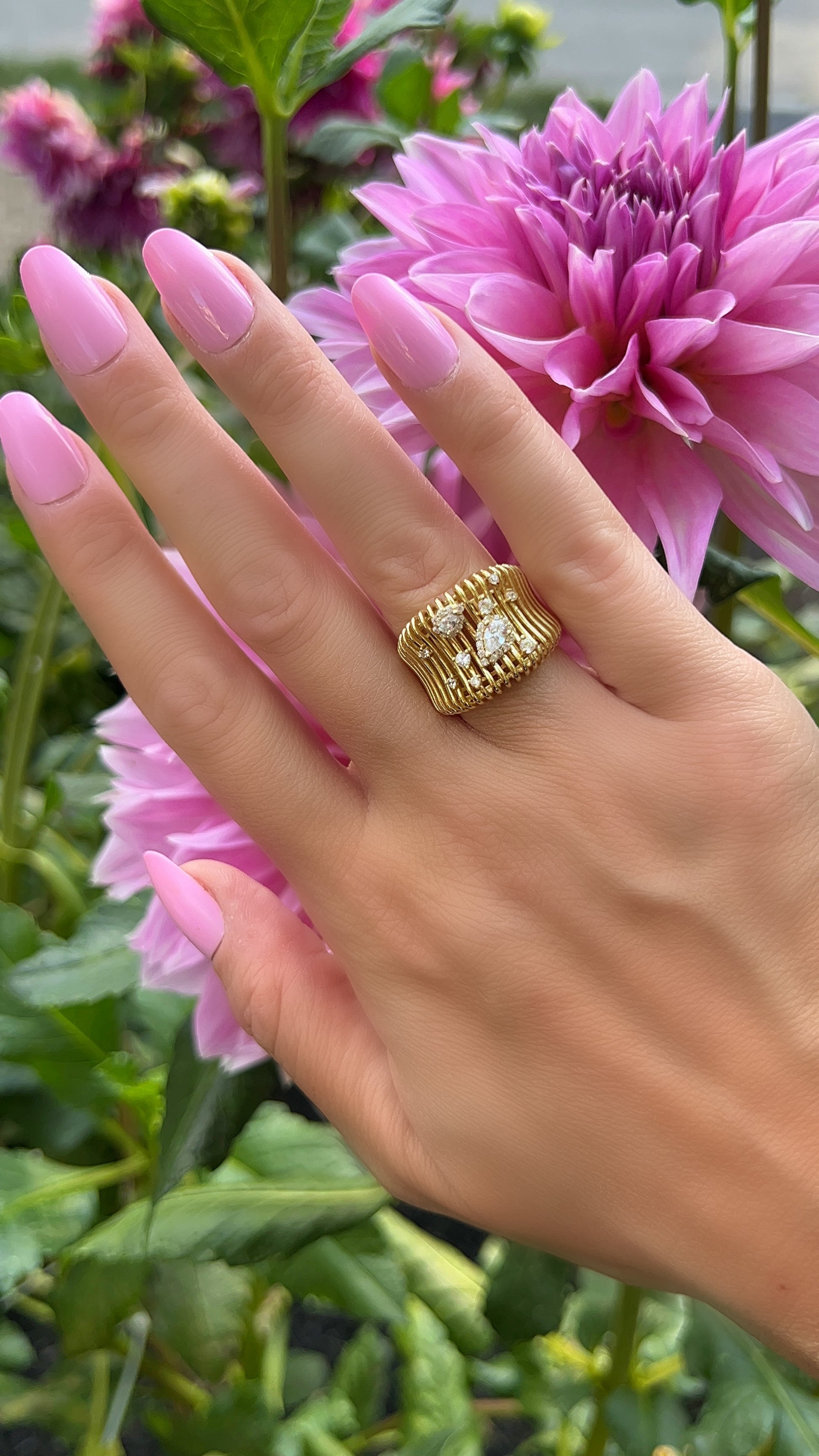 Diamond Rain Ring 