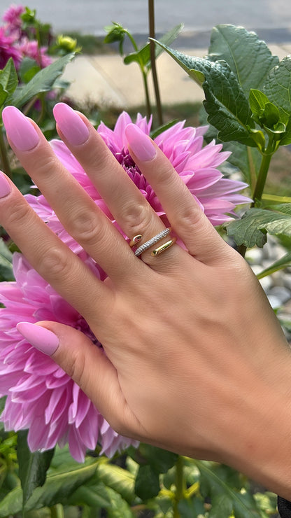 Glitz Swirl Ring 
