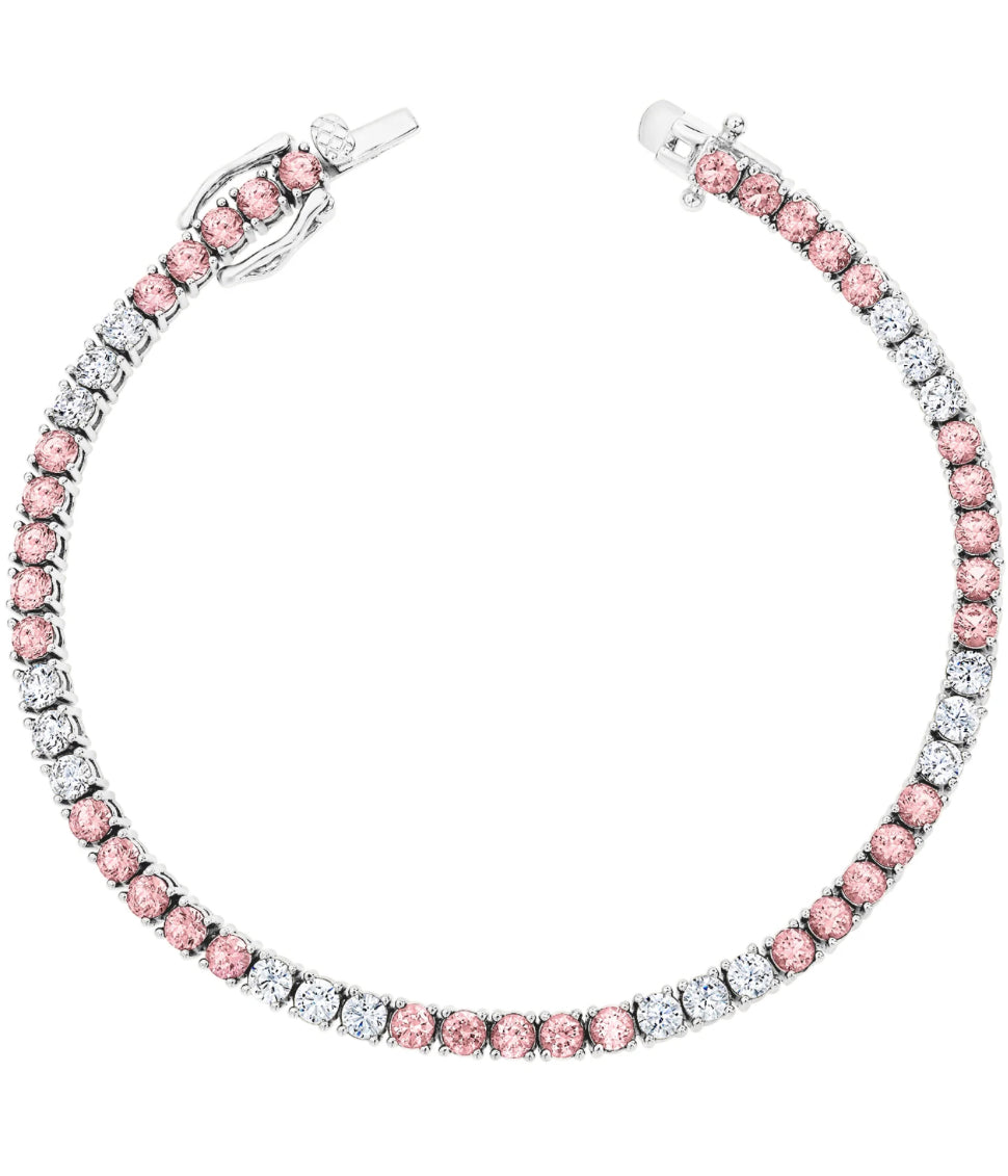 Colorful CZ Tennis Bracelet 