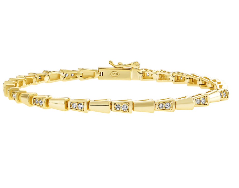 Bedazzled Scales Bracelet 