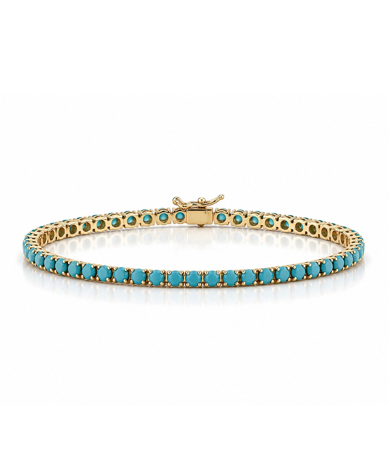 Turquoise Tennis Bracelet 