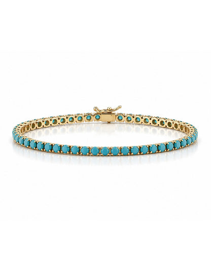 Turquoise Tennis Bracelet 