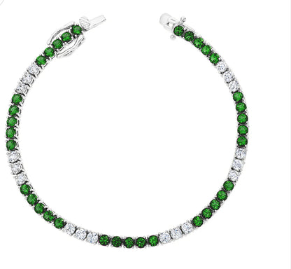 Colorful CZ Tennis Bracelet 